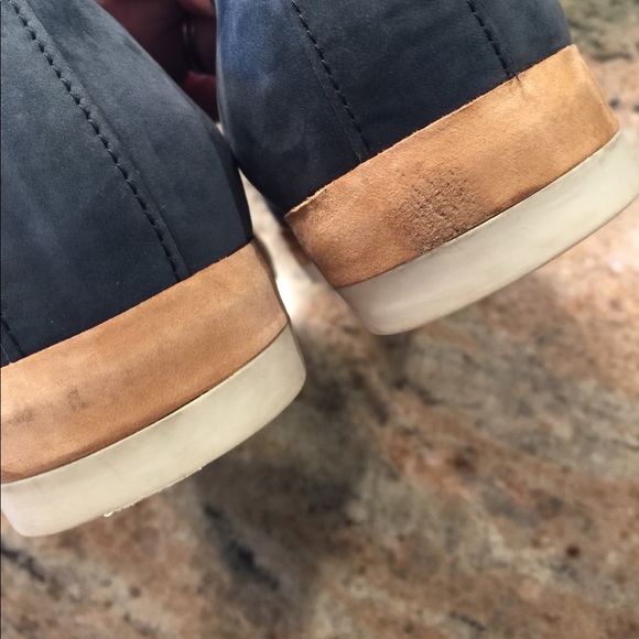 Blue Nubuck Loafers - Picture 7 of 8